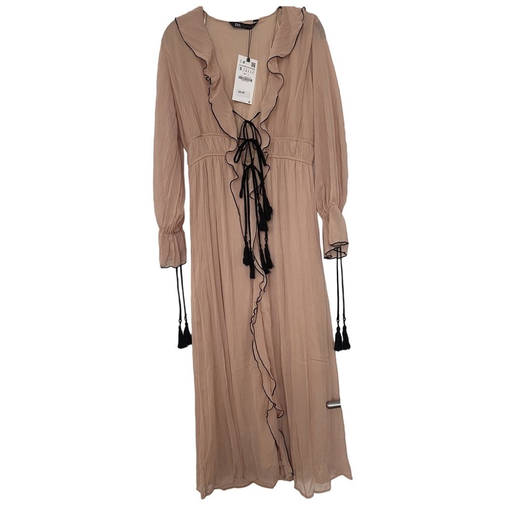 Zara Ruffled Dress - Picture 2 of 4